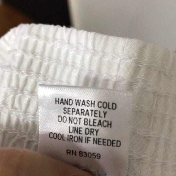 White Wide leg pants - Picture 6 of 7